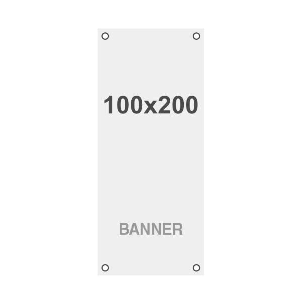 Latex Symbio frontlit 100x200cm, matt, 510g m2- 4x grommet