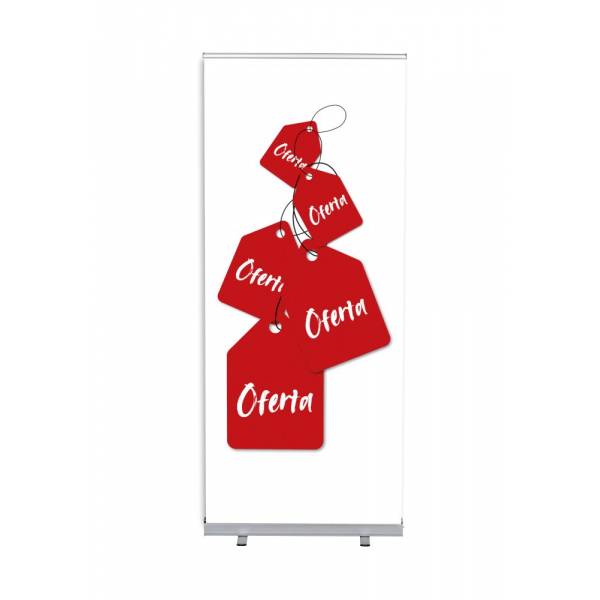 Roll-Banner Budget 85 Komplettset Sale Spanisch