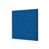 Spannstoff Wanddekoration SET A1 Hexagon Blau - 3